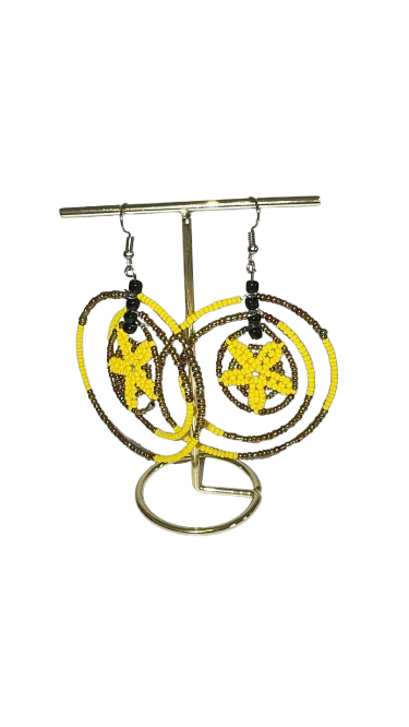 African Ankara Earrings