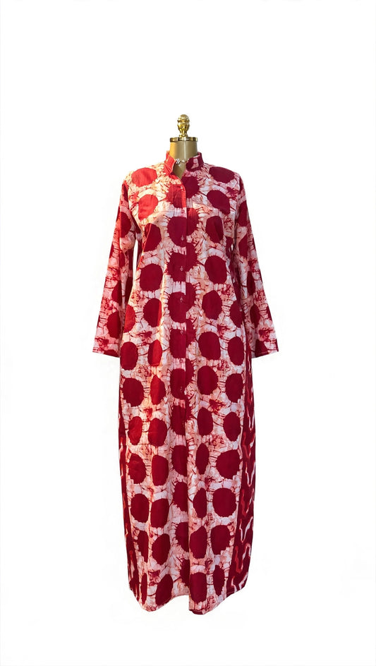 Anu - African Print Shirt Dress